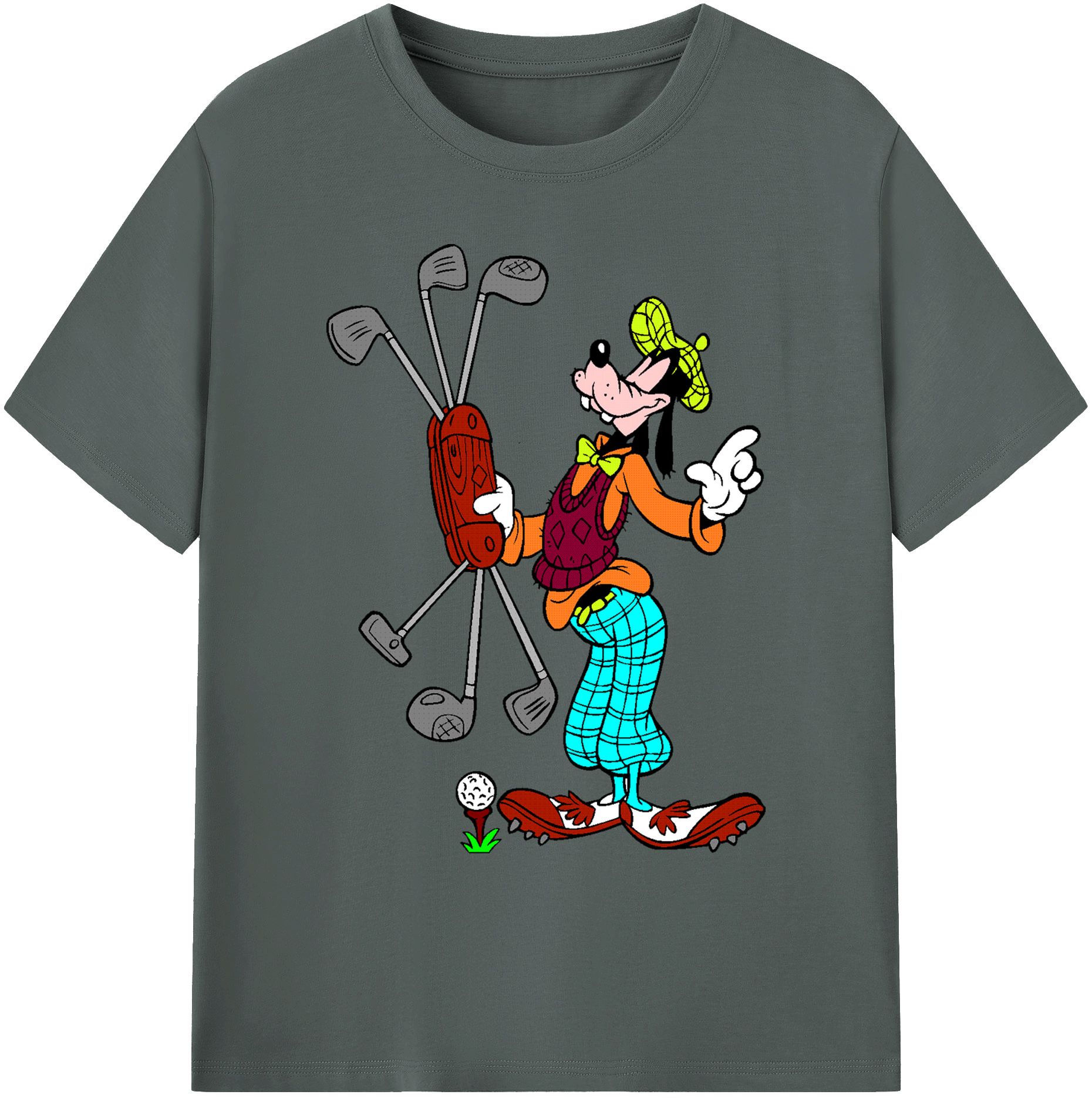 ミッキーマウス Mickey Mouse 綿100％ メンズ半袖Tシャツ｜肌触りやわらか＆通気性